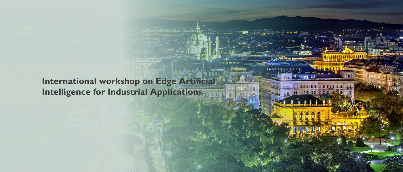 International Workshop on Edge Artificial Intelligence for Industrial Applications
